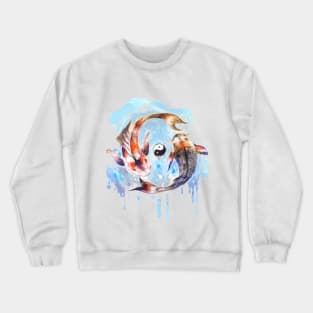 Dancing fishes Crewneck Sweatshirt